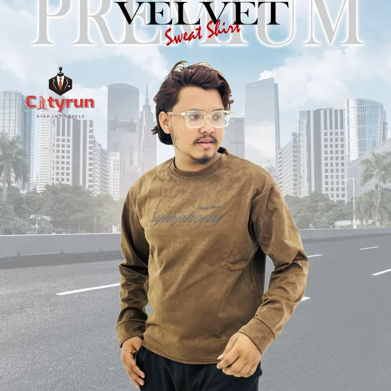 👕 Velvet Sweatshirt