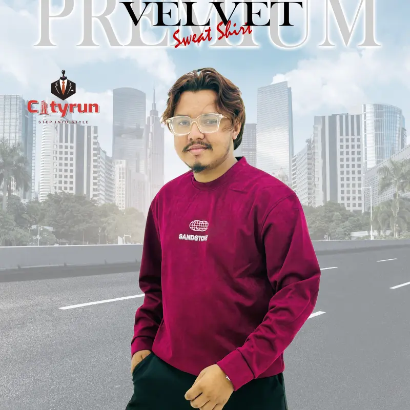 👕 Velvet Sweatshirt